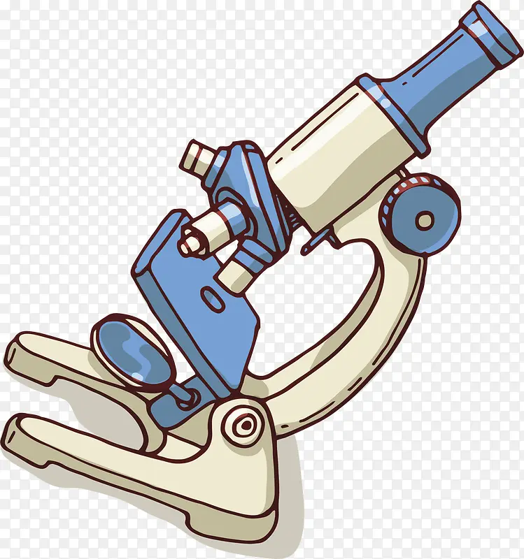 显微镜png矢量元素