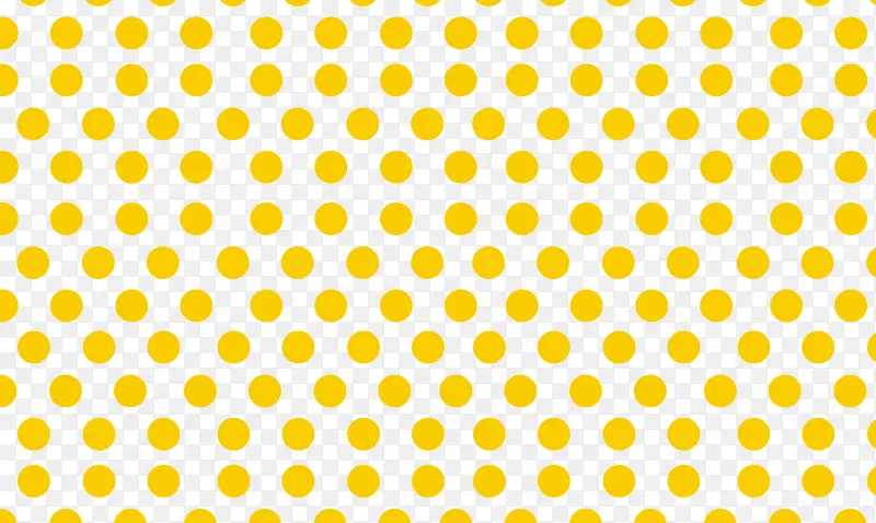 黄色密集波点圆形