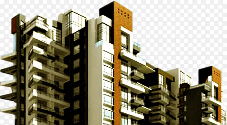 欧式风格建筑高楼