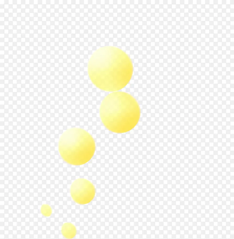 黄色漂浮球