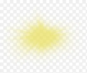 黄色星光光效素材