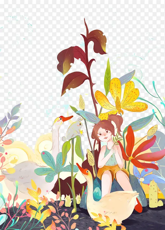 森林女孩