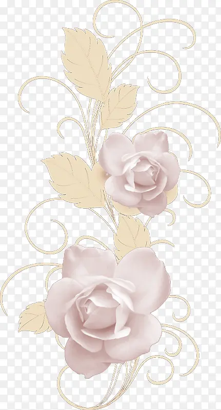 花卉图案花草画