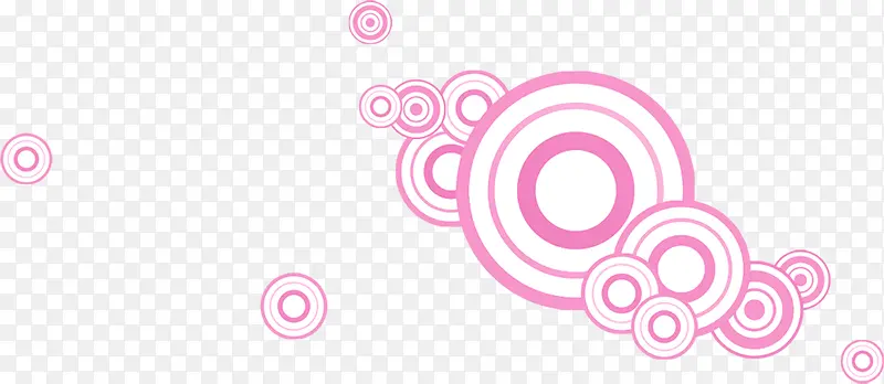 情人节粉色圆环