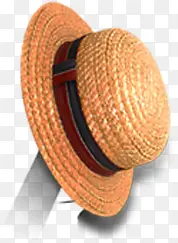 夏日沙滩草帽素材