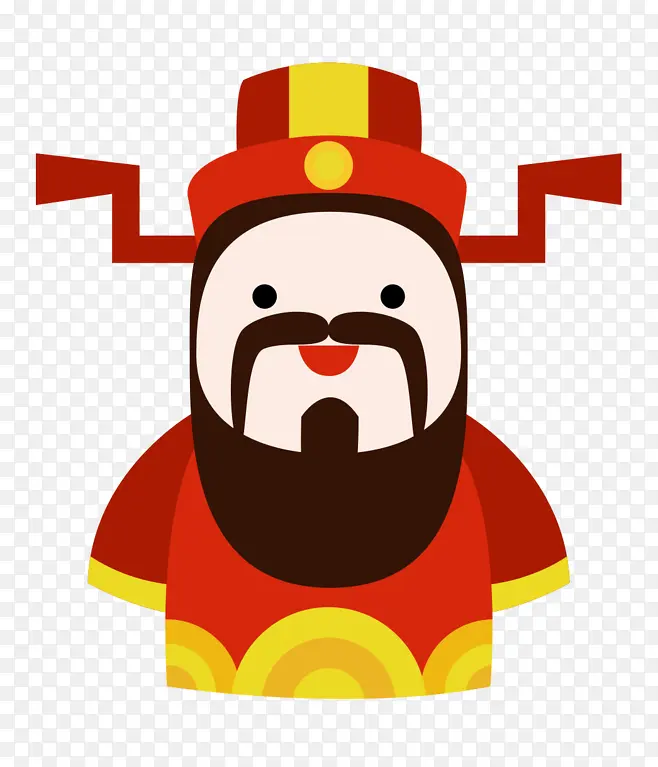 卡通财神