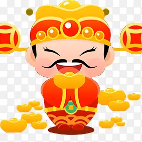 卡通财神
