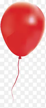 红色气球素材淘宝促销
