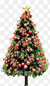 手绘彩色艺术圣诞树