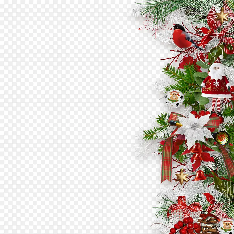 圣诞树装饰素材圣诞