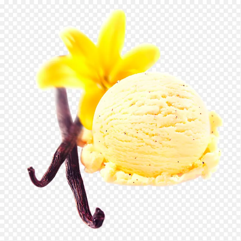 芒果冰淇淋球