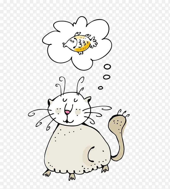 手绘猫咪
