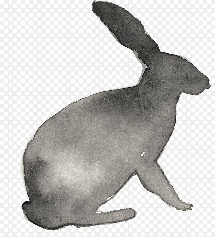 手绘兔子