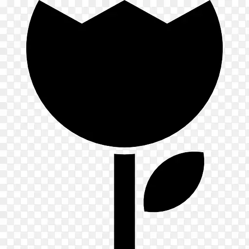 Flower black的形状图标