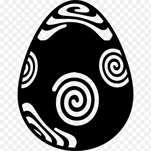 复活节彩蛋装饰图标