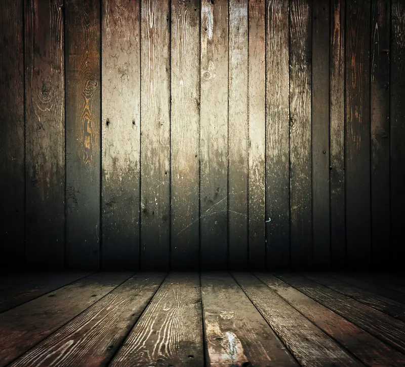 怀旧地板与木板背景