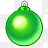 圣诞球绿色3图标