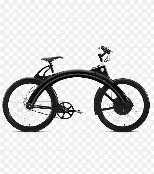 黑色炫酷自行车