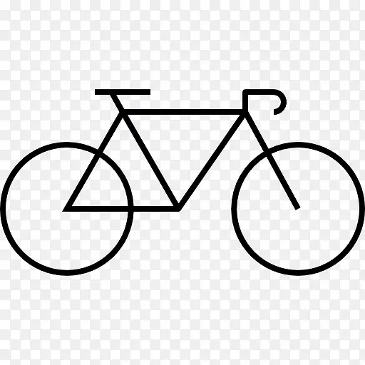 竞赛自行车图标