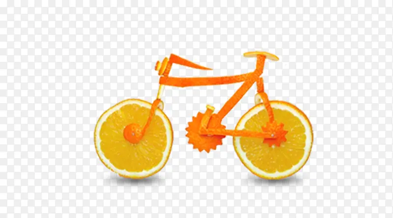 脐橙自行车