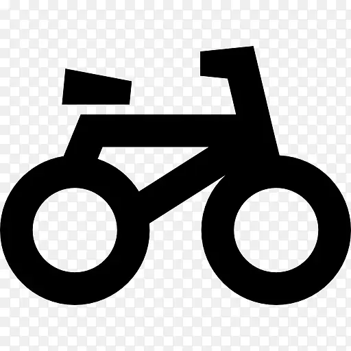 自行车侧视图图标