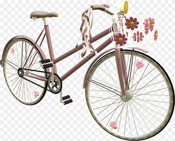 自行车脚踏车花车装饰