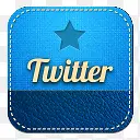 Twitter蓝色标志图标