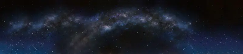 蓝紫色璀璨星空星光