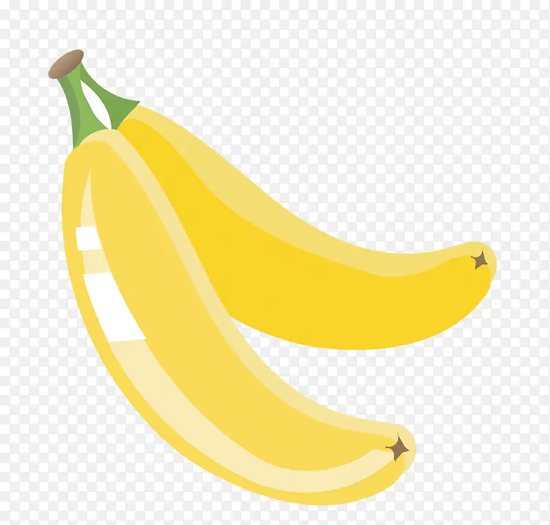 矢量手绘香蕉素材
