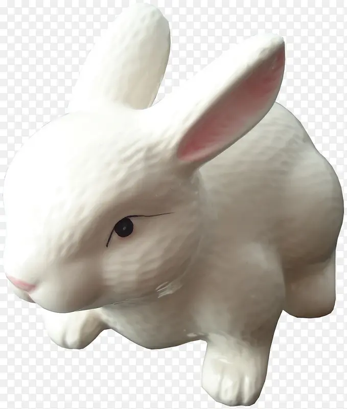 可爱瓷兔子