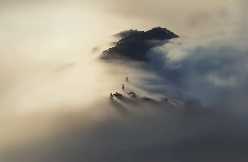 腾云驾雾迷幻风景