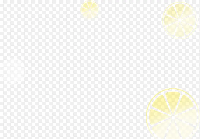 春季手绘黄色柠檬纹理