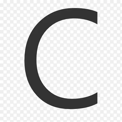 大写字母C icon