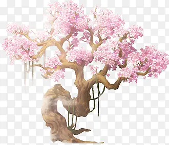 卡通插画树木植物花朵PNG图片素材下载_图片编号ylbjjdle-免抠素材网