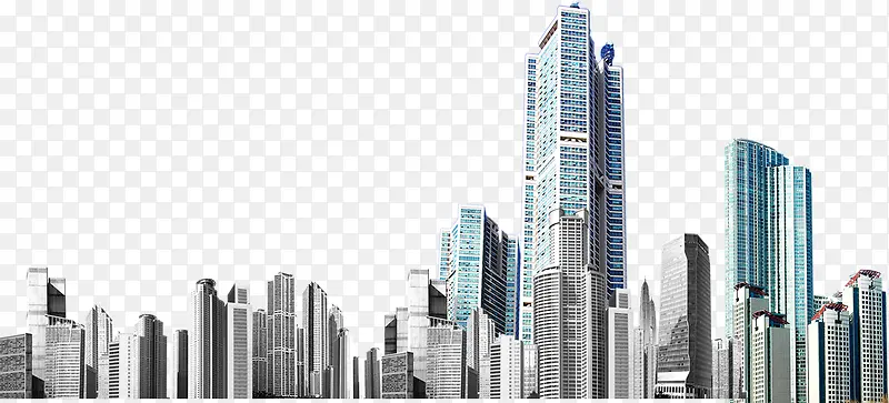 城市高楼美景建设