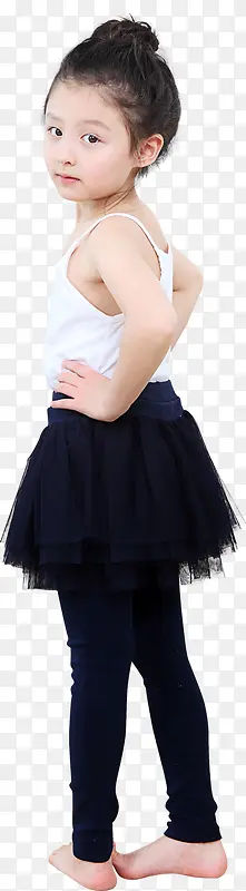 小女孩童装促销海报
