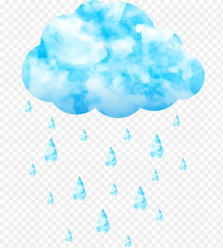 矢量雨云插图PNG图片素材下载_图片编号yjkwopeg-免抠素材网