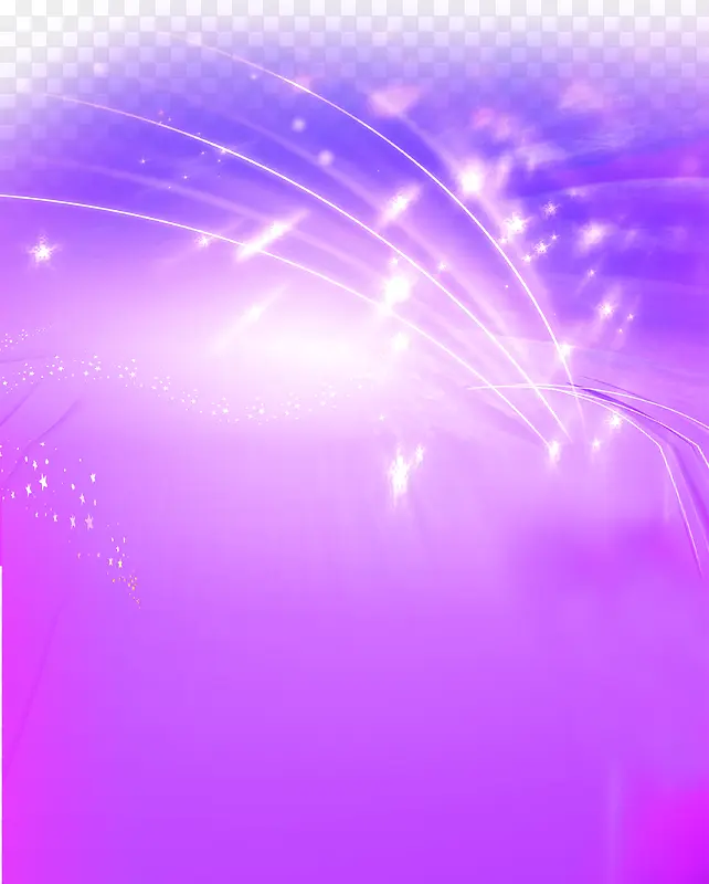 紫色星光婚庆展架