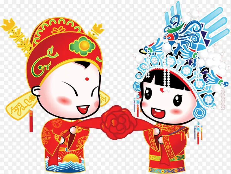 中国式传统婚庆图片