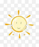 卡通手绘太阳人
