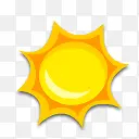 太阳图标卡通太阳图标