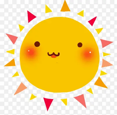 卡通太阳