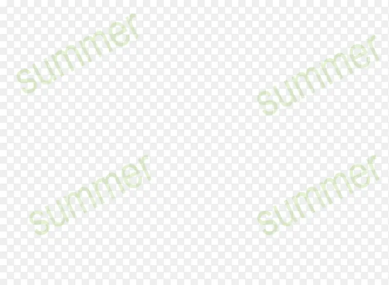 summer英文字