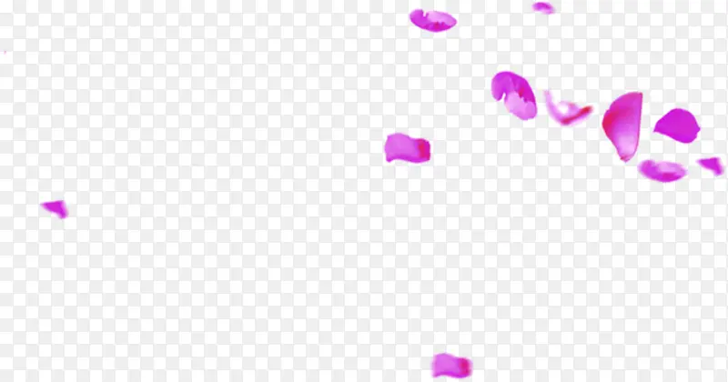 创意海报紫色花瓣