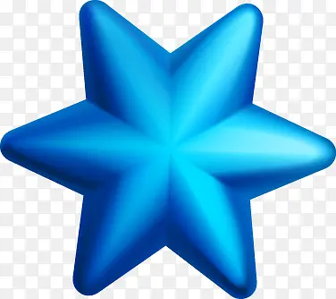 蓝色星星精美素材