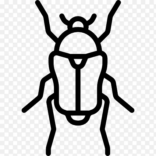 花粉的甲虫图标