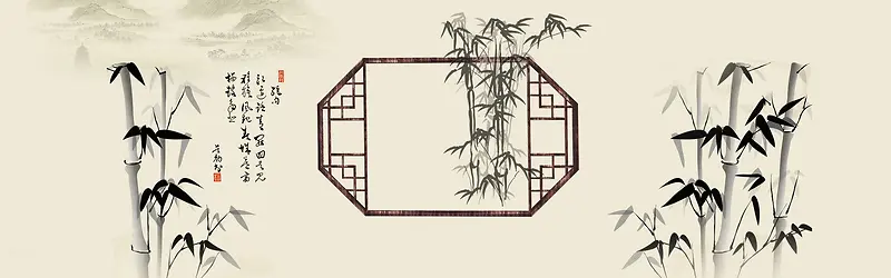 中国风门窗背景bannerPNG图片素材下载_图片编号qbbmkwbg-免抠素材网