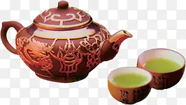 中国风茶壶古典装饰