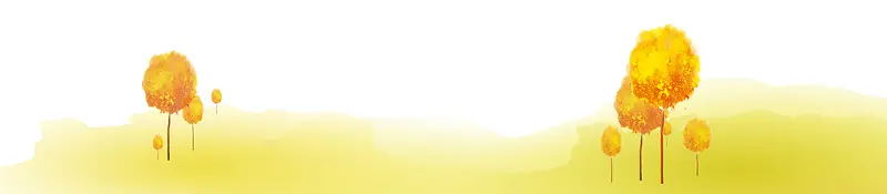 卡通简约秋季背景banner