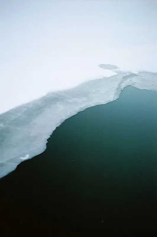 海水雪景高清大屏